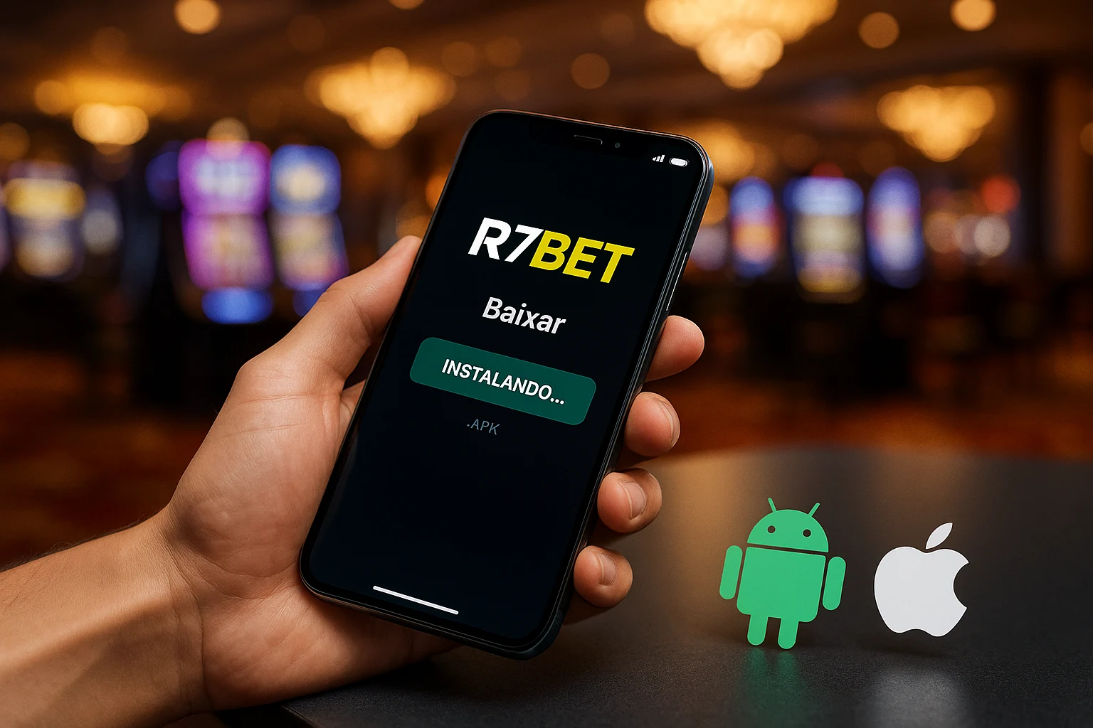Baixar o R7BET Cassino App