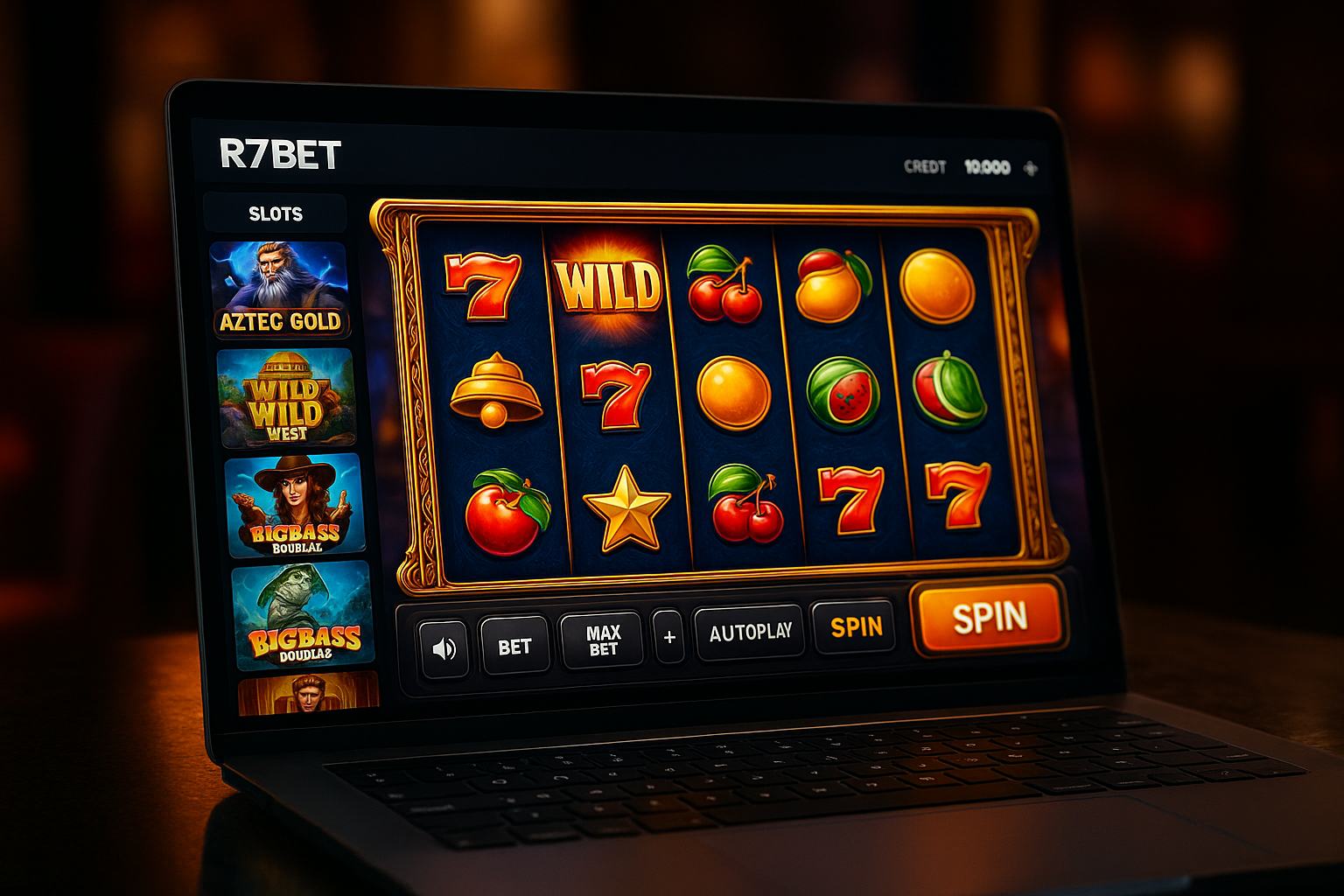 Jogos de Slot no Casino Online R7BET