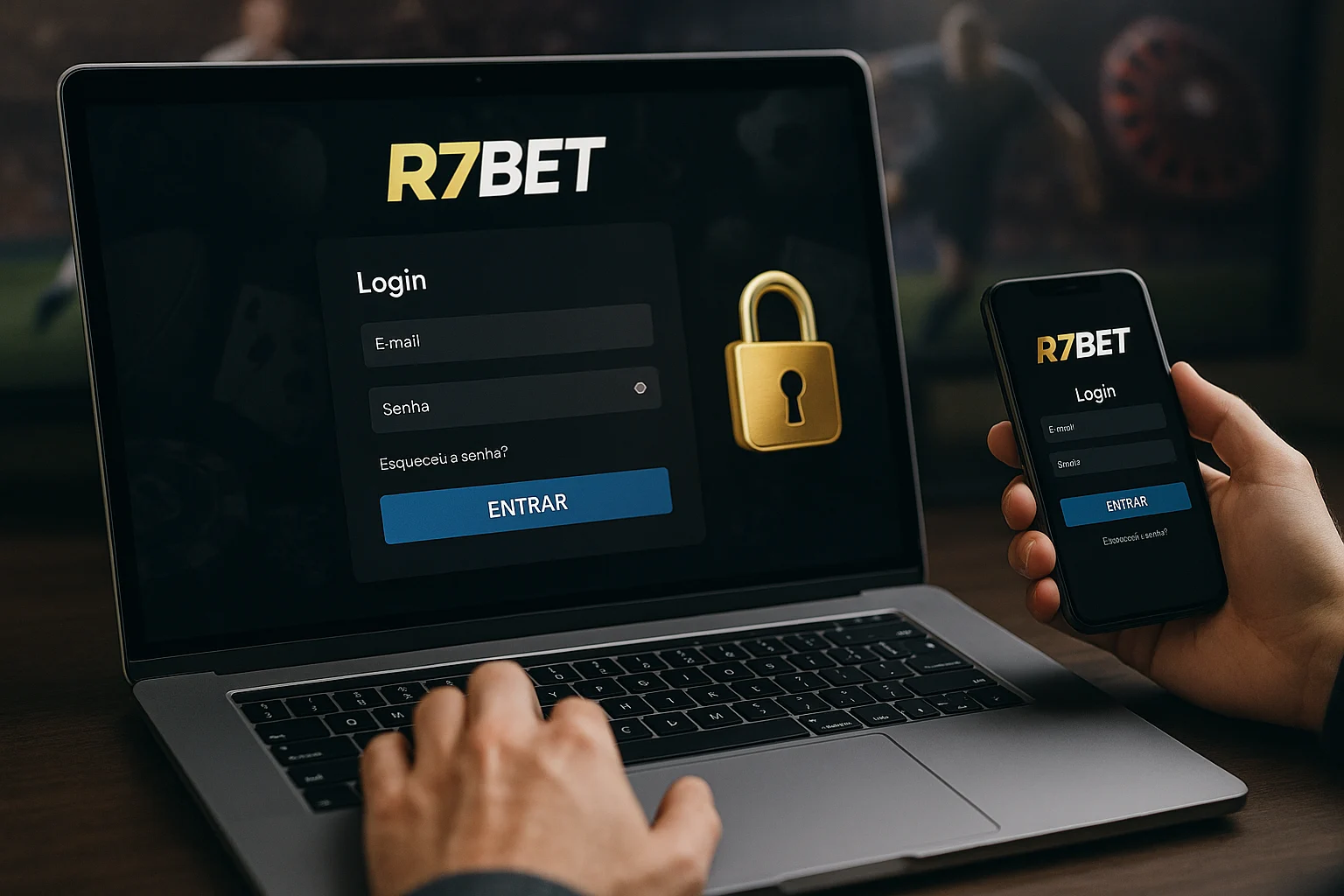 Não Perca tempo, o rRgistro na site R7BET